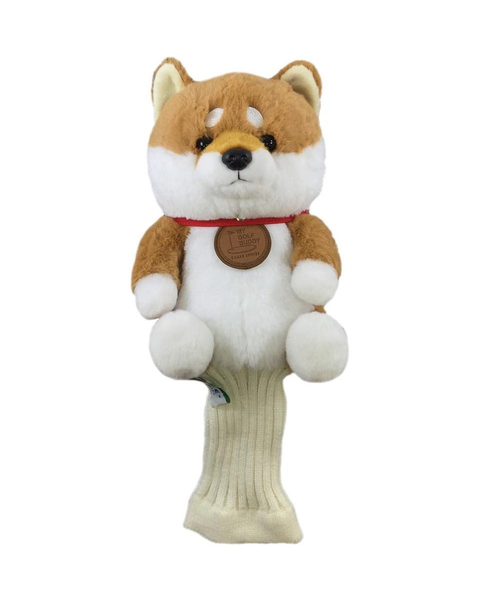 Brown Mameshiba Golf Driver Headcover Plush 460cc Japanese Dog Japan NEW golf headcover