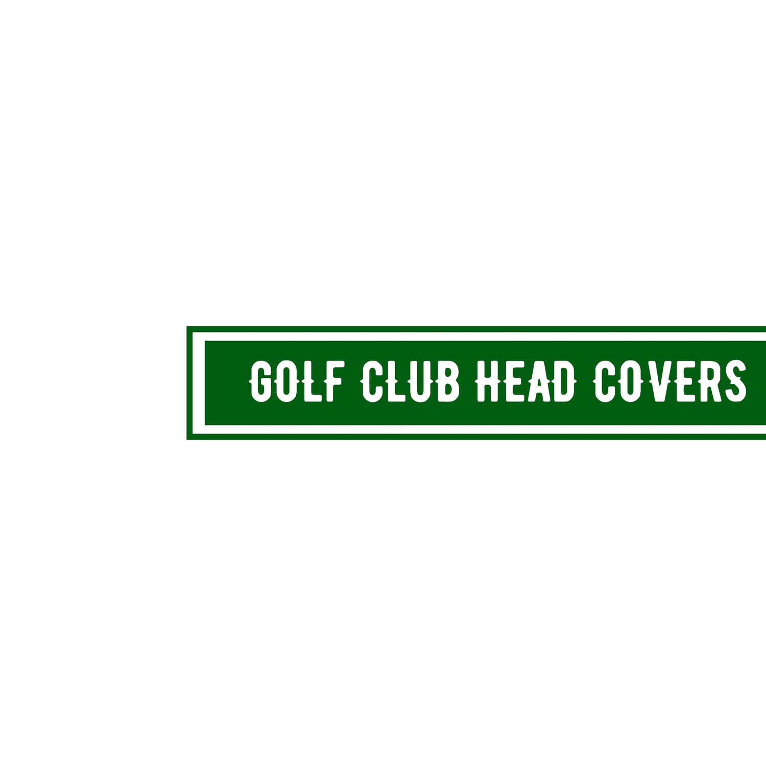 Golf Club Head Covers